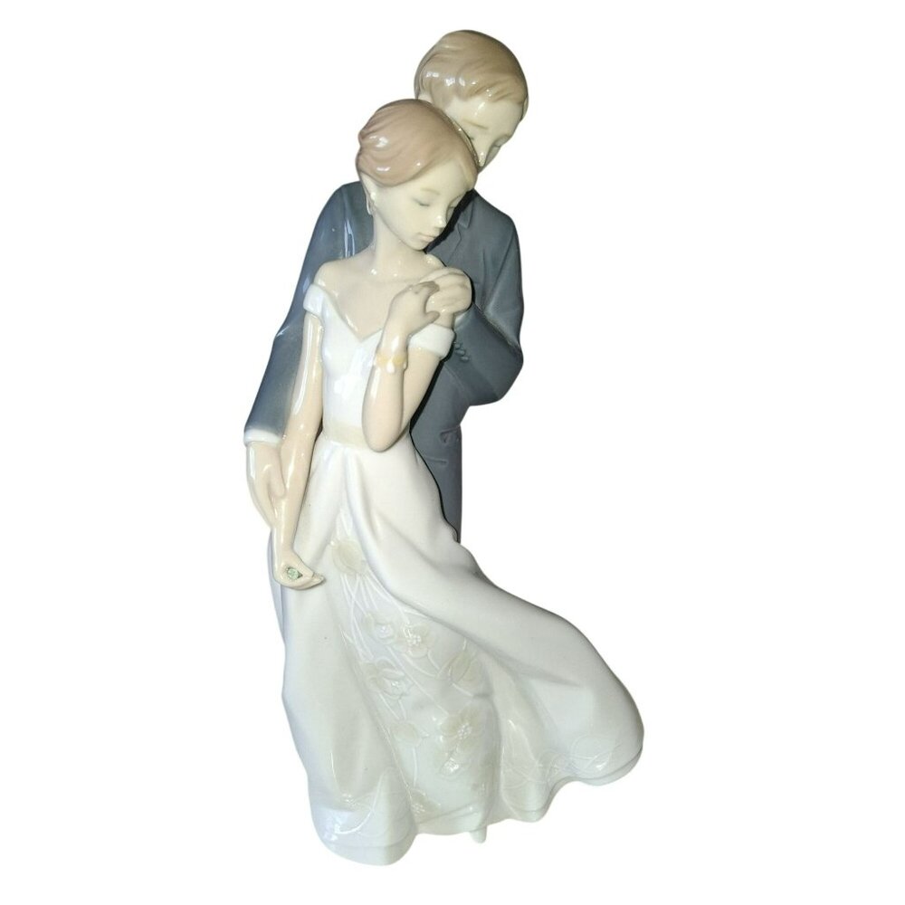 Vintage Lladro Everlasting Love Couple Figurine Sculpture Handcrafted Spain 2006